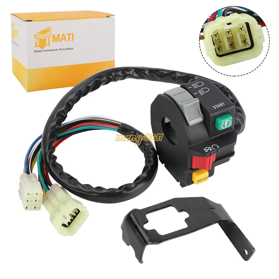 Left Handlebar Start Switch for Can-Am Outlander Max (2006–2018)