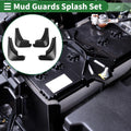 Mud Flaps Splash Guards for Ford Fiesta (2009–2012) W/ Mount Accessories