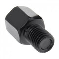 2X Base Adapter Thread Adapter 8mm to 10mm for Accessories Black