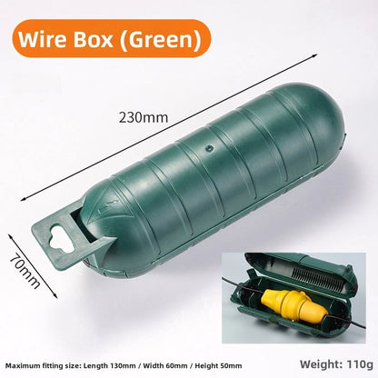 Outdoor Rainproof Junction Box for One In One Out Cable