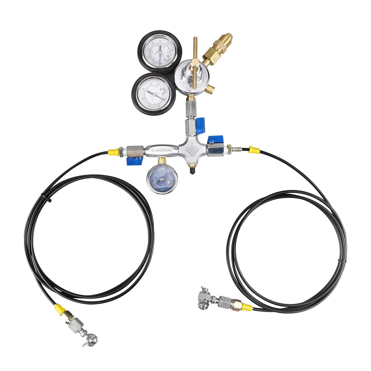 Dual 8 Feet 380psi Nitrogen Shock Fill Tool for ATV UTV