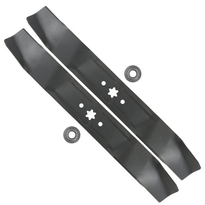 Deck Blades with Nuts for Cub Cadet 42 Inch XT1-LT XT2-LX RZT-SX ZT1 (2014–2019)
