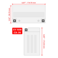 AGM Battery for Yamaha Waveraider 700 760 1100 (1994–1997) RA700 RA760 RA1100