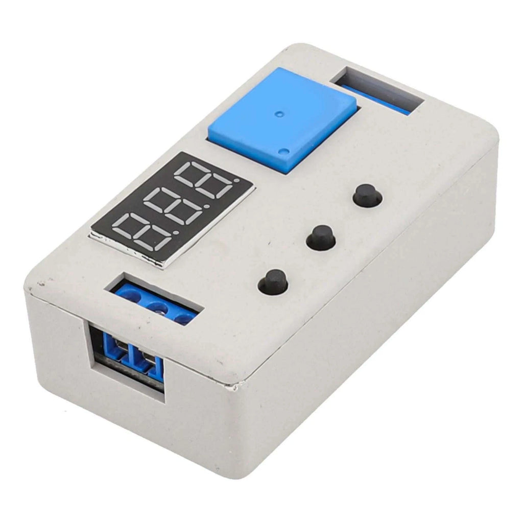 12V Digital Timer Relay with LED Display for Universal Applications (0-999min)