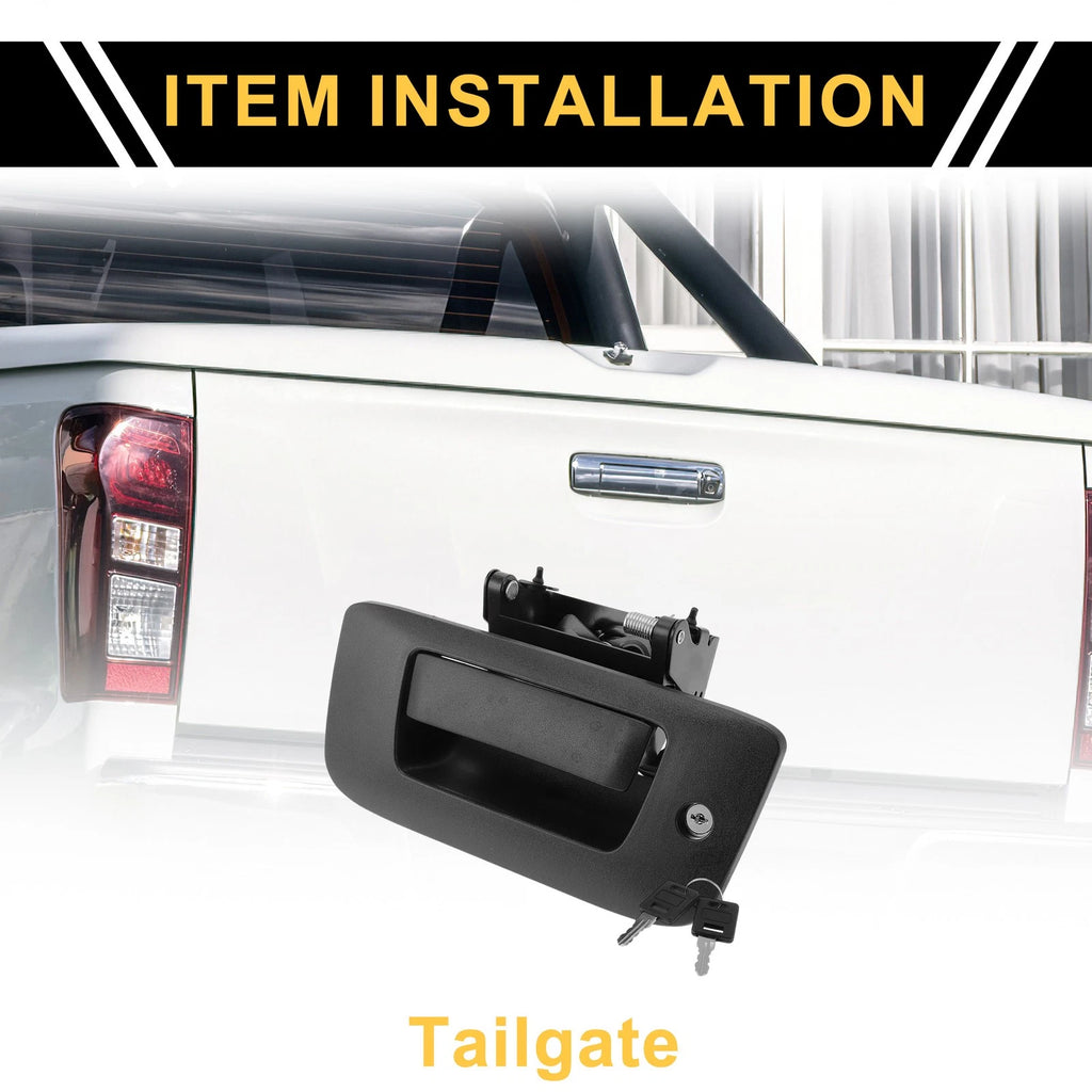 Liftgate Latch Tailgate Handle Replacement for Chevrolet Silverado for GMC Sierra (1999–2007)