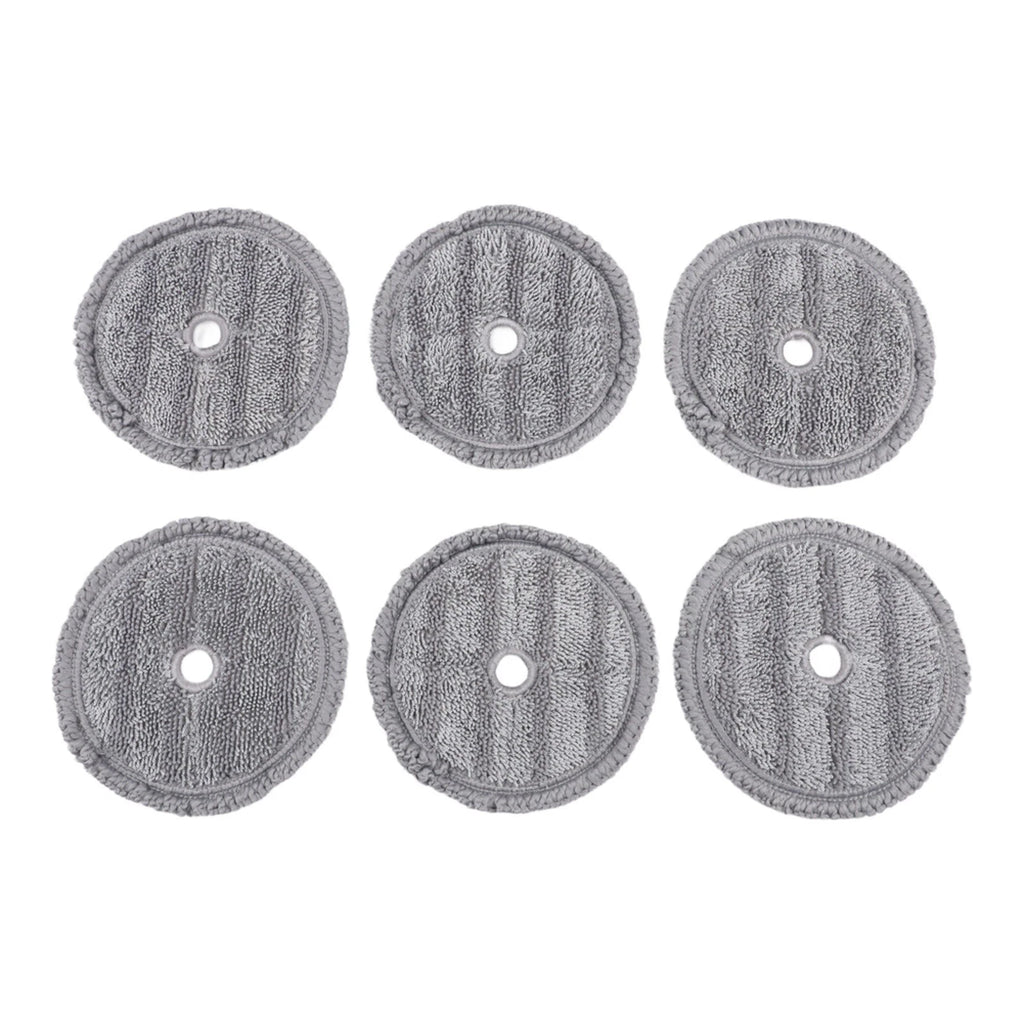 6Pcs Microfiber Mop Pads for A9 Steam Mop Robot Vacuum