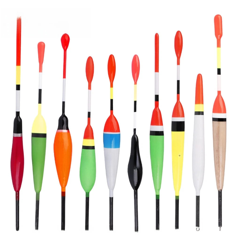 Balsa Wood Floats for Shore Fishing - Lightweight Construction