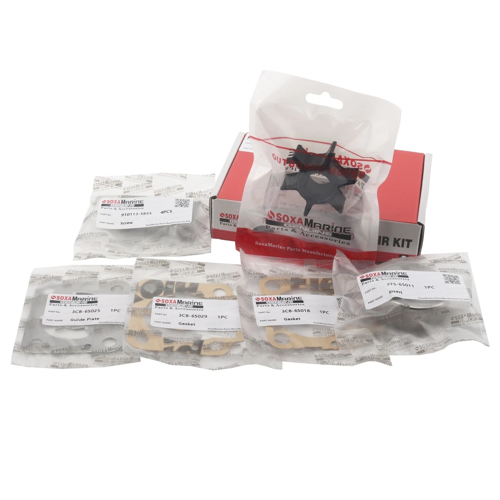 Water Pump Repair Service Kit for Nissan Tohatsu Outboard (3C8-87322)