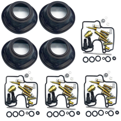 4X Carburetor Repair Kit for Suzuki SV650 SV650S (1999–2002)