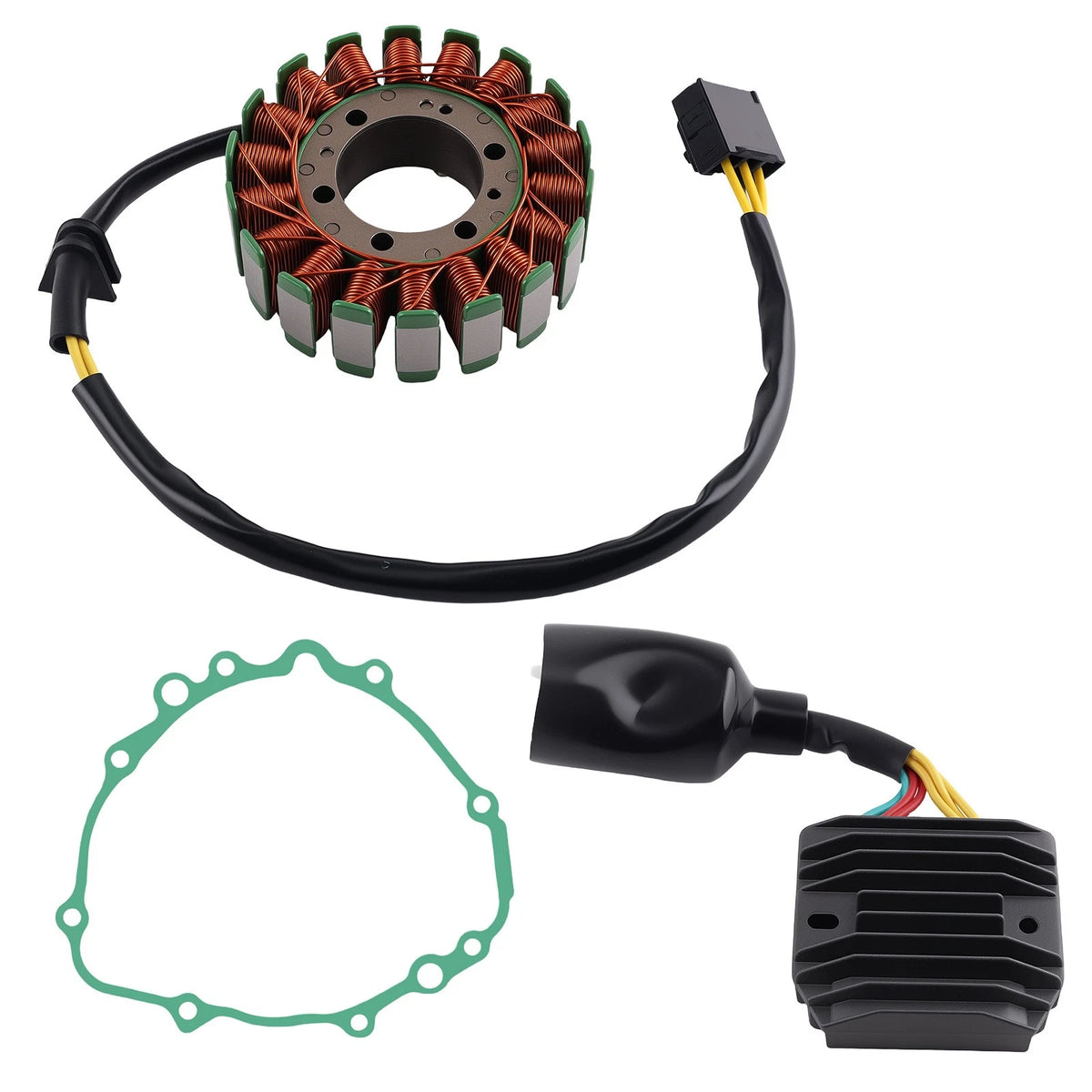 Stator Regulator Kit for Honda CBR600RR (2003–2006) 31120-MEE-003, 31600-MEE-003