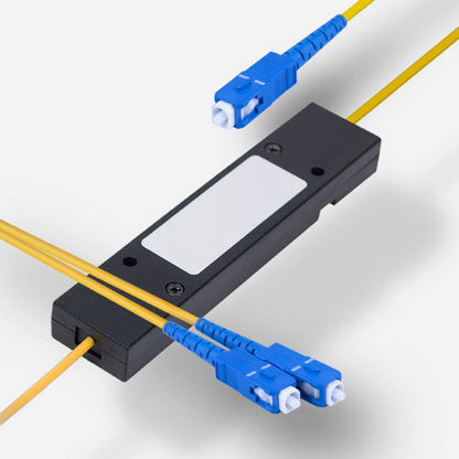1x2 PLC Fiber Optical Splitter Coupler Module for SC UPC (Singlemode)