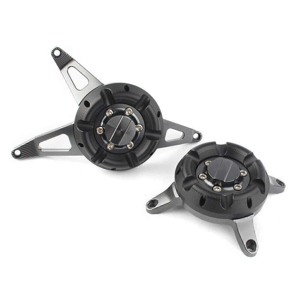 2X CNC Engine Stator Slider Protector Cover Guard for Honda CB650F (2014–2018)