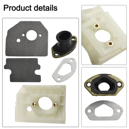 Carburetor Bracket Gaskets Kit for Chainsaw 4500 5200 5800