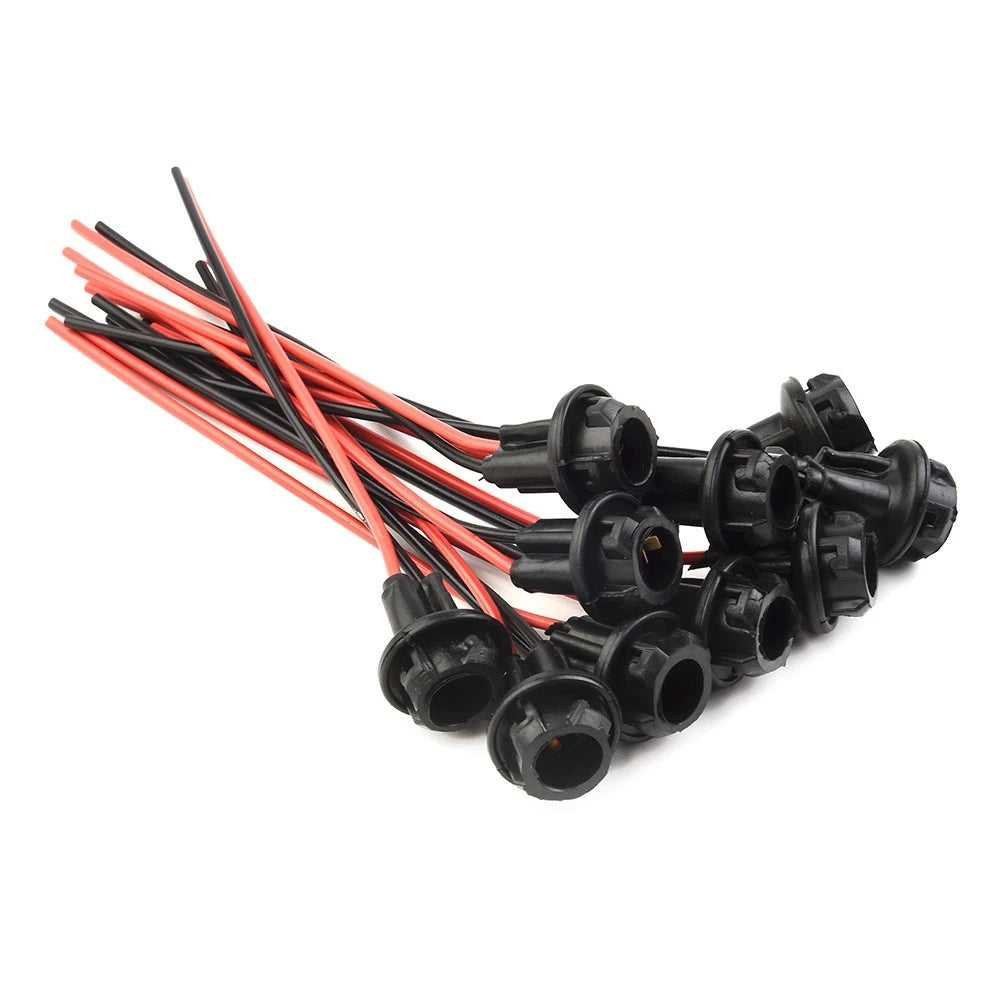 T10 Socket Connector Extension Light Base for Auto (DC 0V~12V)