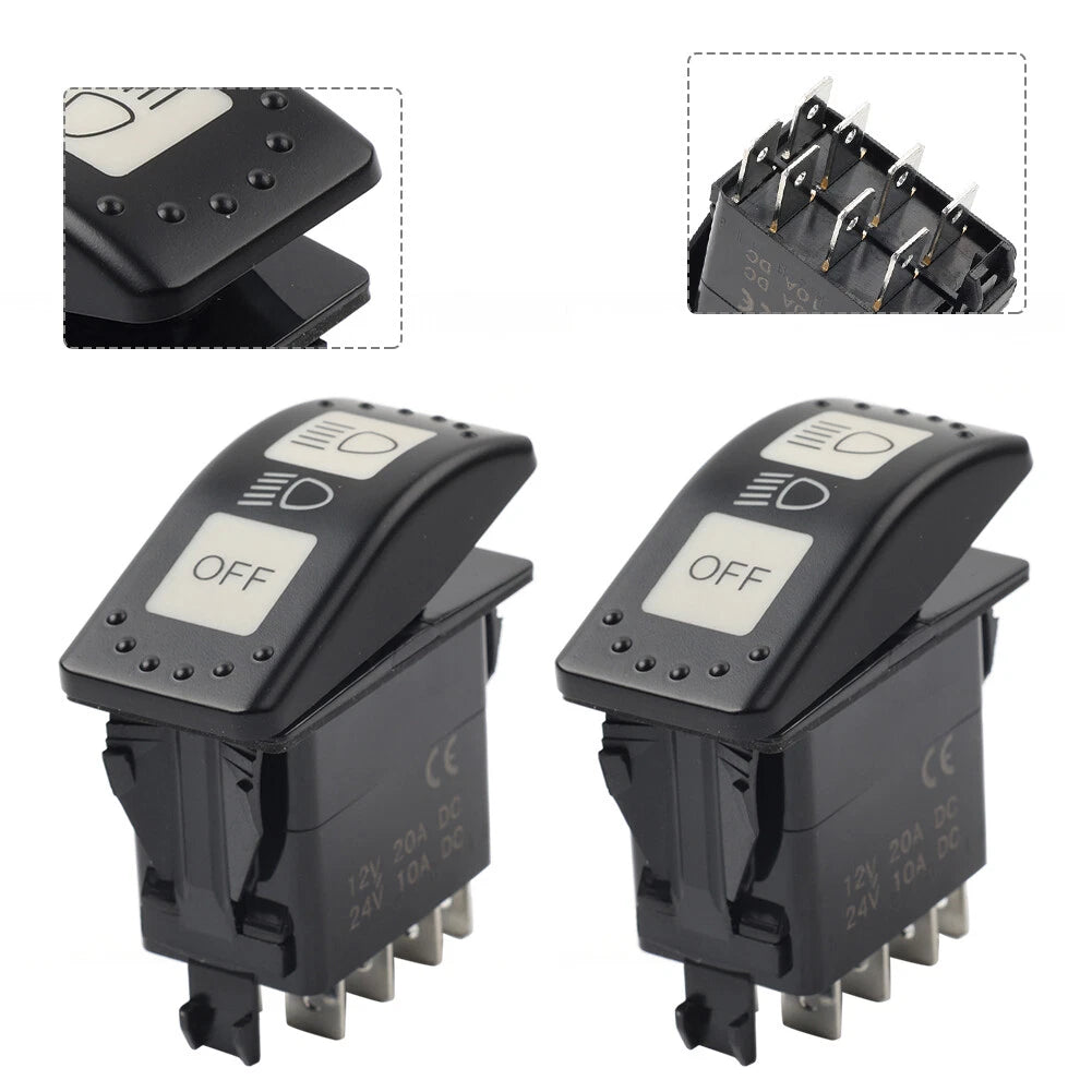 2X Headlight Switch for Can-Am Defender Maverick (2017–2023) 710004492