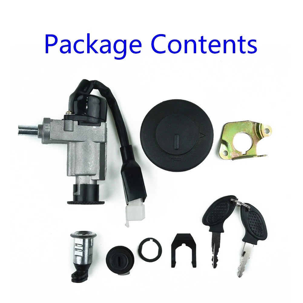Ignition Switch Key for GY6 139QMB 50 125cc 150cc Scooter
