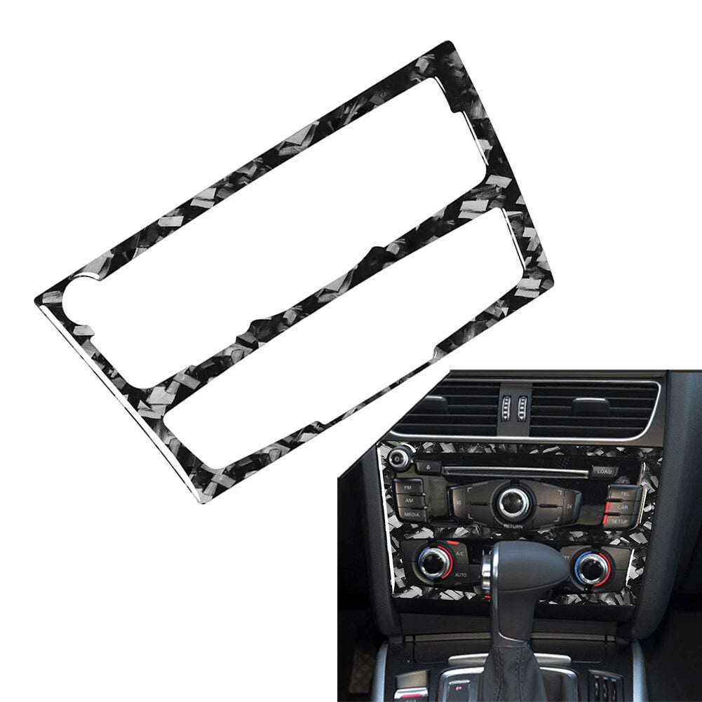 Center Console CD Panel Cover Trim for Audi A4 A5 S4 S5 RS4 RS5 Q5 SQ5 (2008–2020)