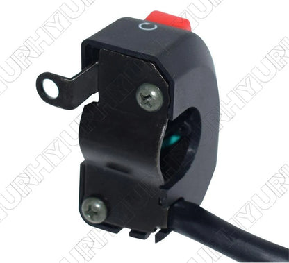 12V Handlebar Mount Switch for Motorcycle (7/8" 22mm)