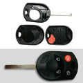 4 Button Flip Key Shell Fob Case for Ford Explorer (2003–2012)