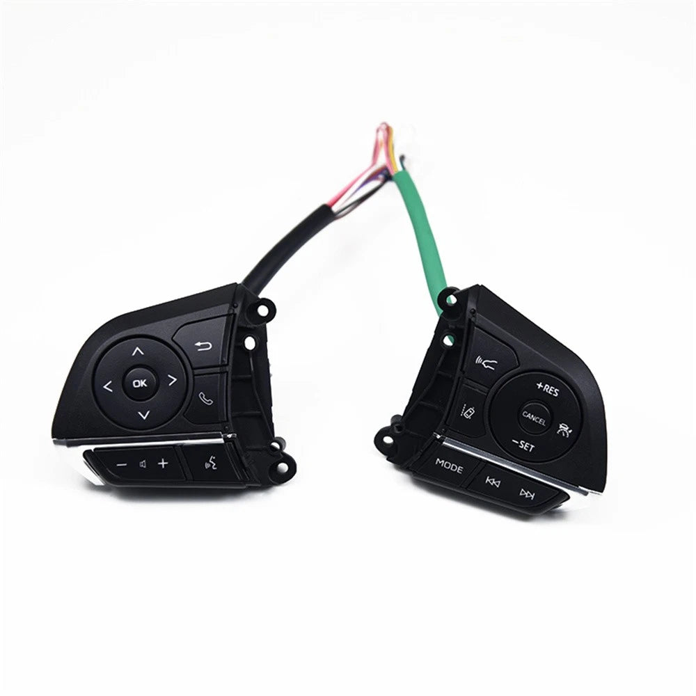 Multifunction Steering Wheel CruiseControl Button For 19-22 Toyota Corolla Levin