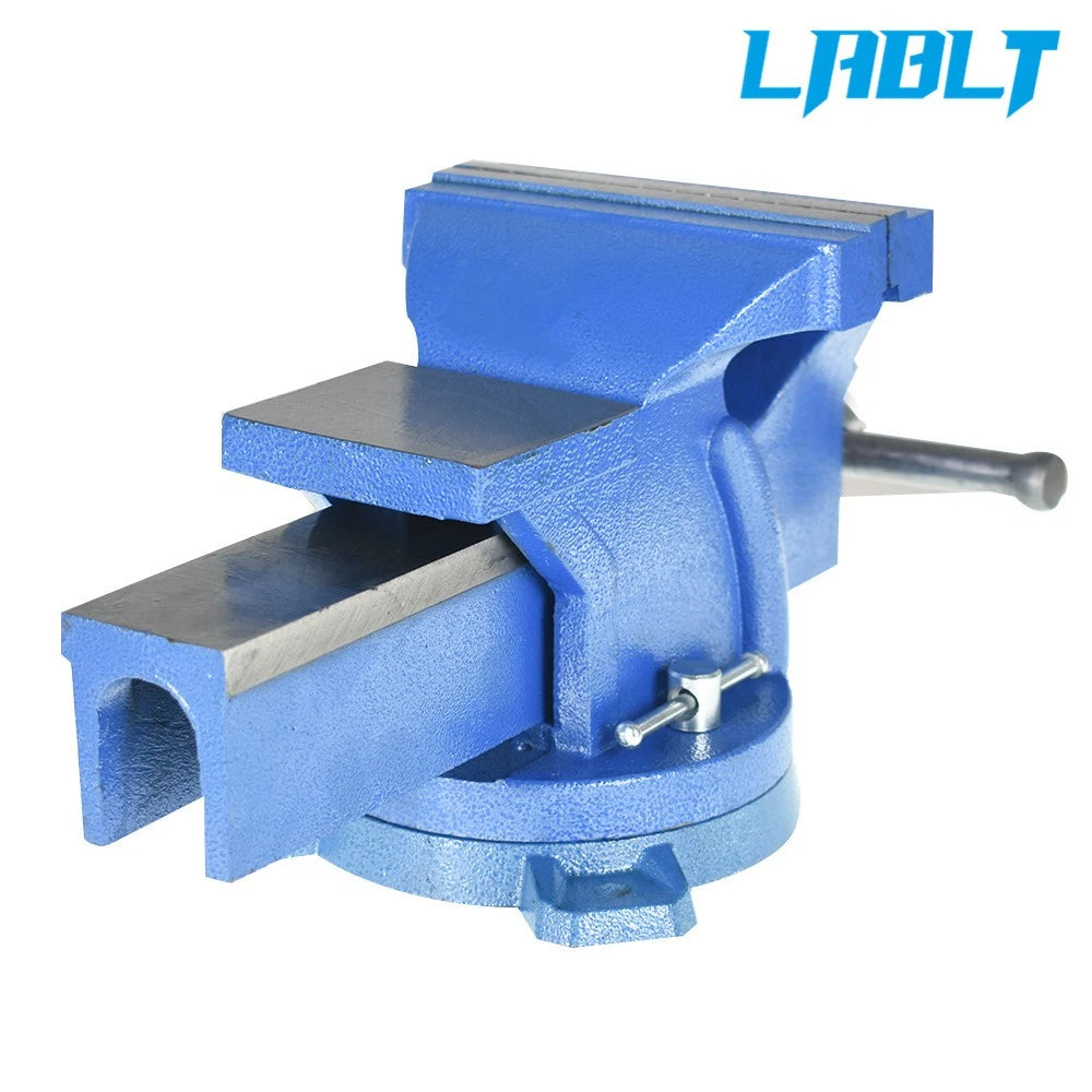 6" Mechanic Bench Vise Table Top Clamp Press Locking Swivel Base