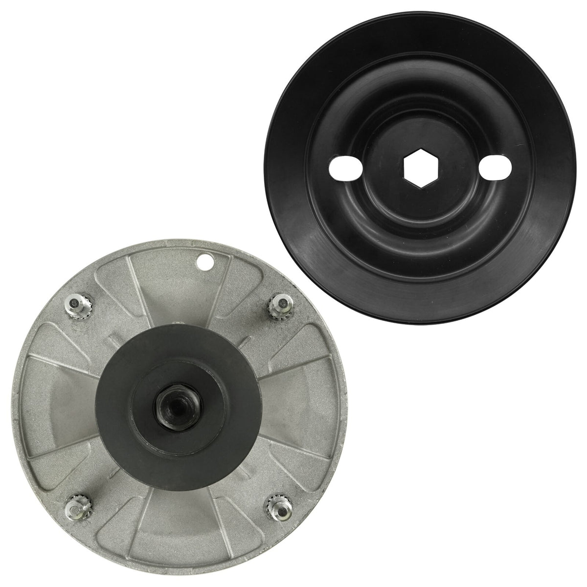 Deck Spindle with Pulley Replacement for John Deere Z315 Z320R (42") (2014–2018)