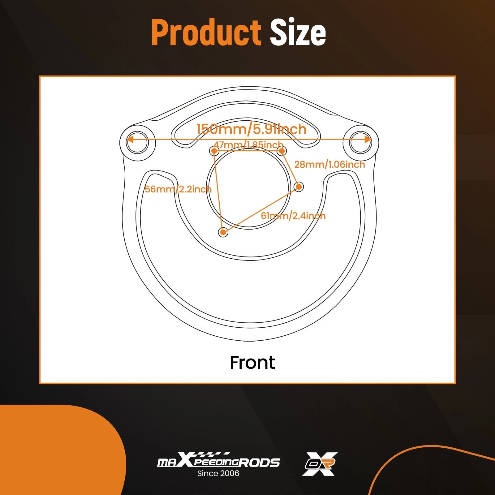 Turbine Air Filter Kit for Harley Dyna (2000–2017) Black Element