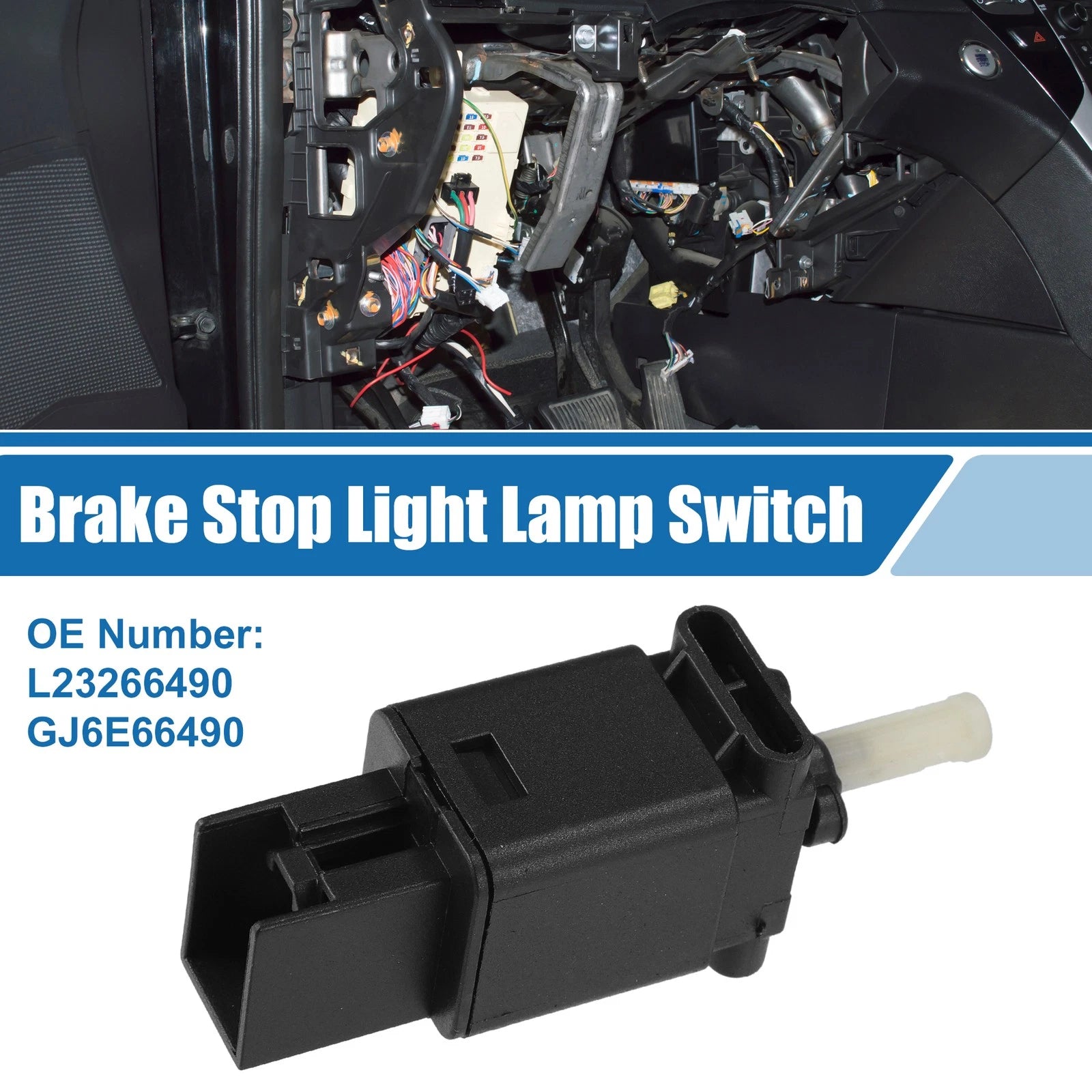 Brake Stop Light Lamp Switch Replacement for Mazda CX-7 (2007–2012)