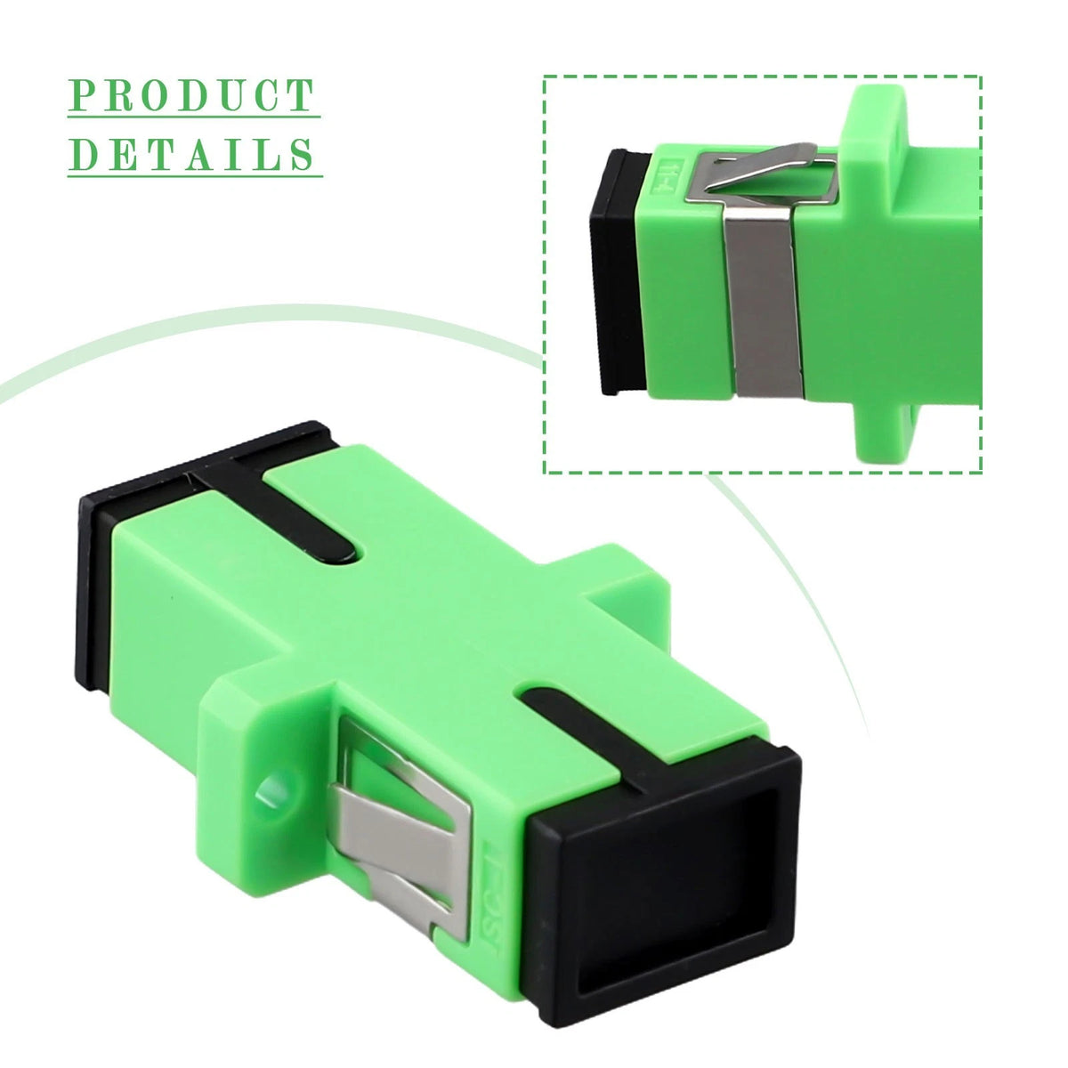 Fiber Optic Adapter for CATV Conversion (Reliable SC/UPC)