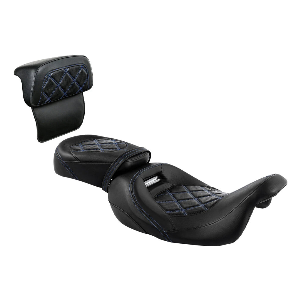 Backrest Pad Set for Harley CVO Road Glide (2014–2023)