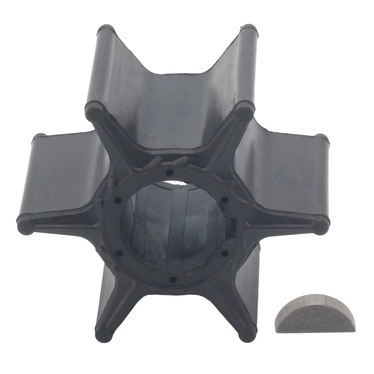 Water Pump Impeller & Key for Yamaha 75-100 HP Outboard