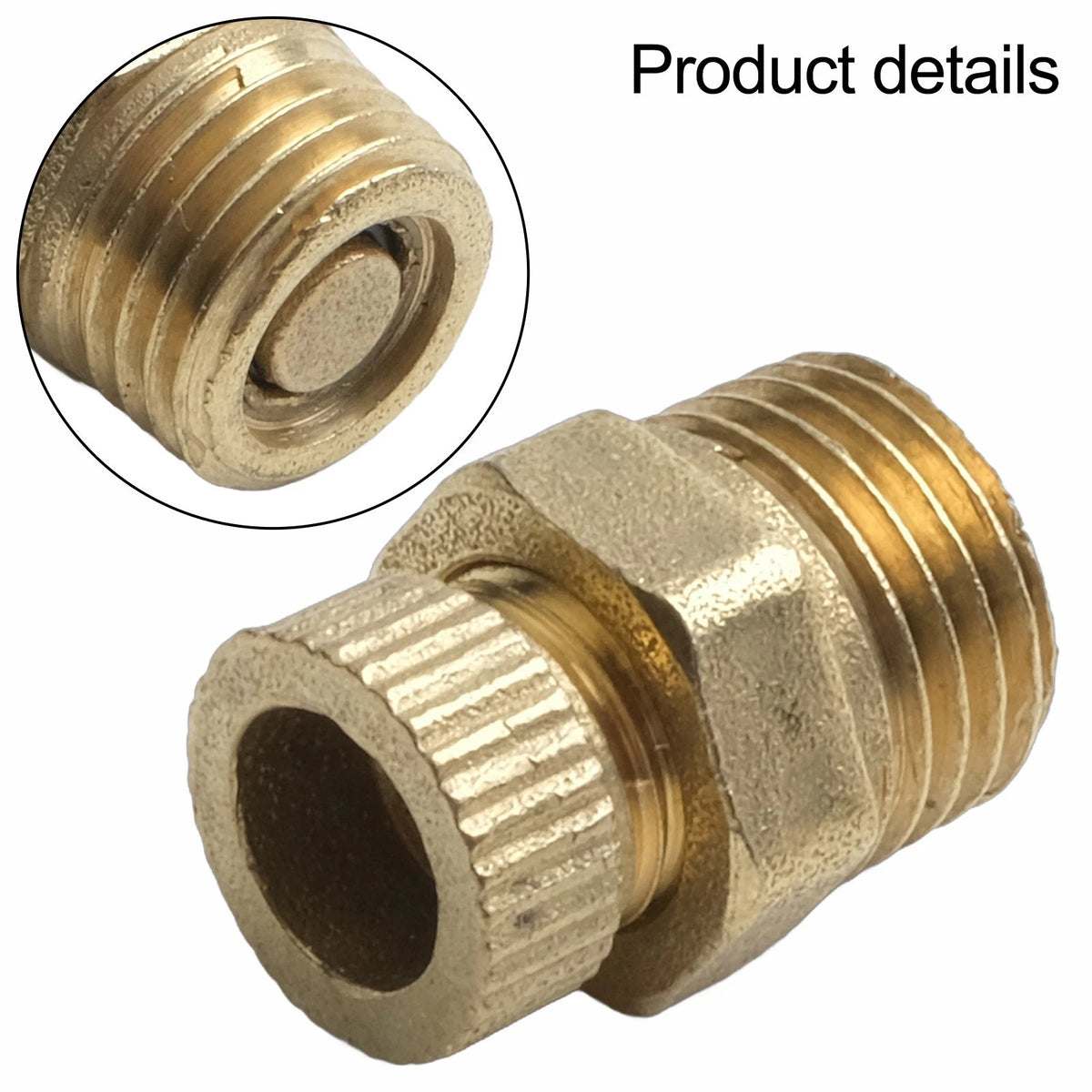 Set of 4 Brass Drain Screws for Small Air Pump