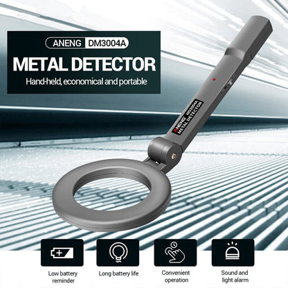 Handheld Metal Detector Scanner for Airport Security (High Sensitivity)