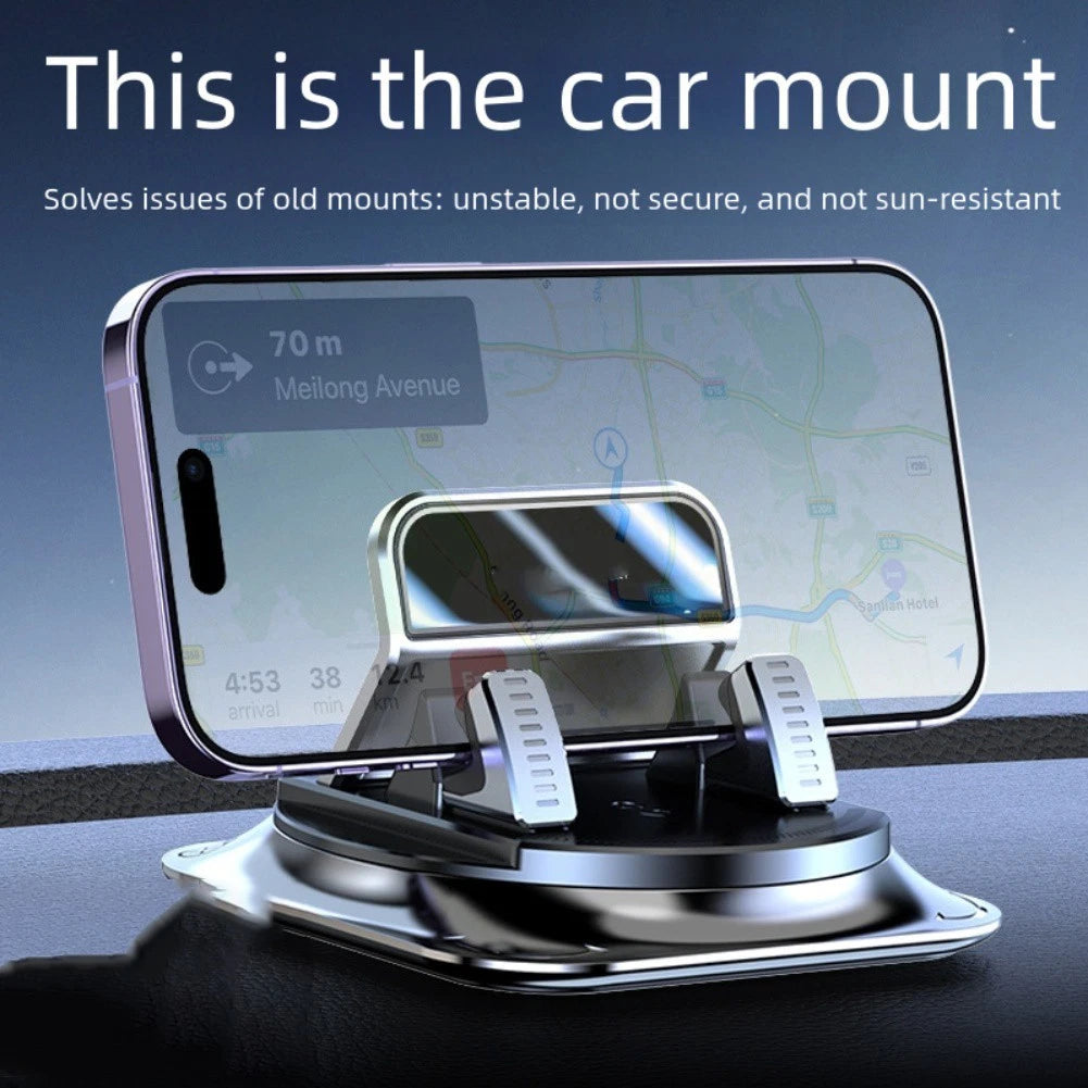 360 Degree Rotating Car Mount for Smartphones