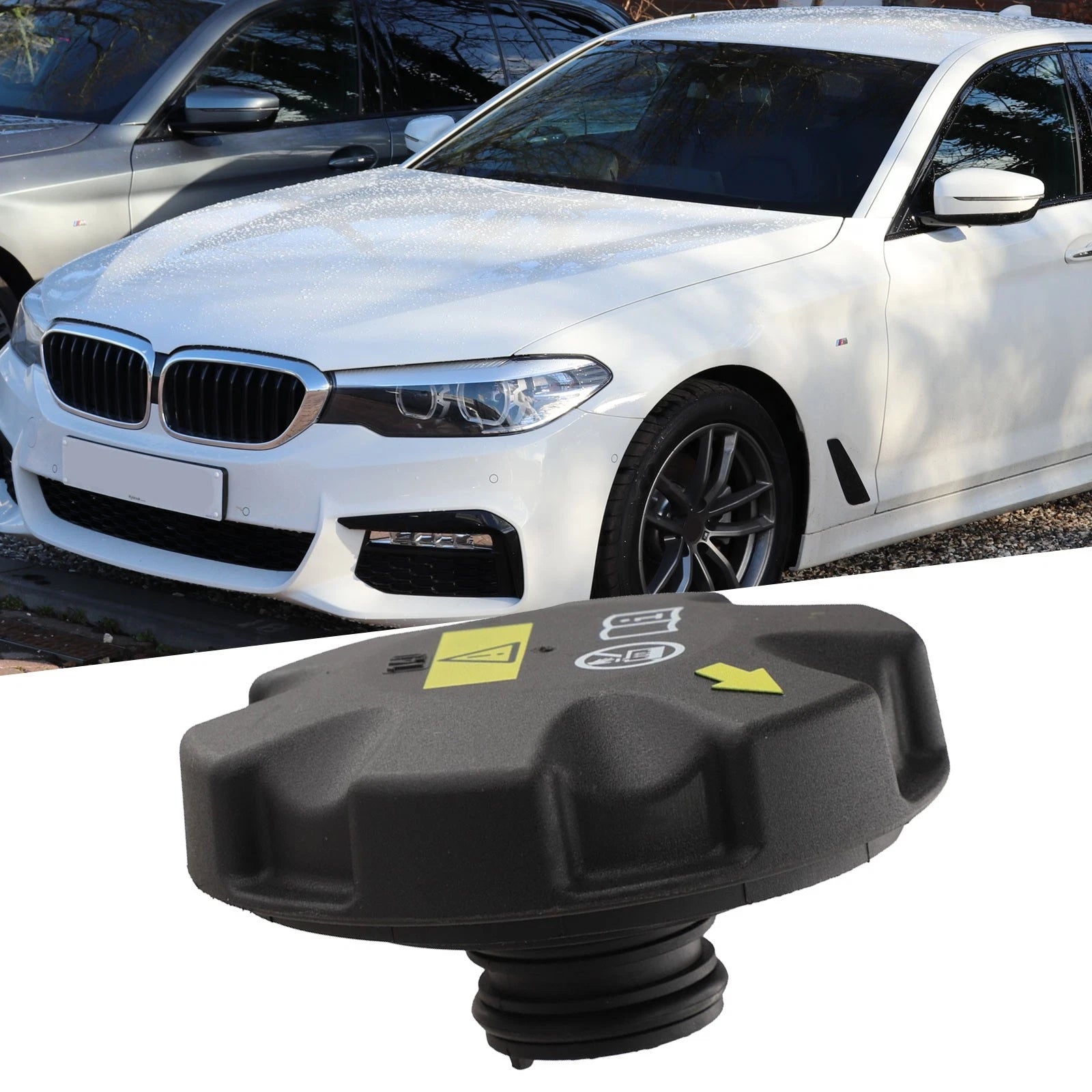 Expansion Tank Cap #17117521071 for BMW E70 E82 E88 E89 E90 E91 E92 (2007–2015)