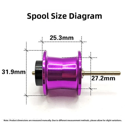 Reel Replacement Baitcasting Spool for Bait Casting (Aftermarket Part)