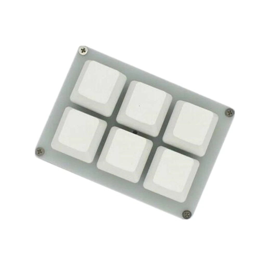 USB Programmable Mechanical Keyboard Macro Keypad 6 Keys DIY