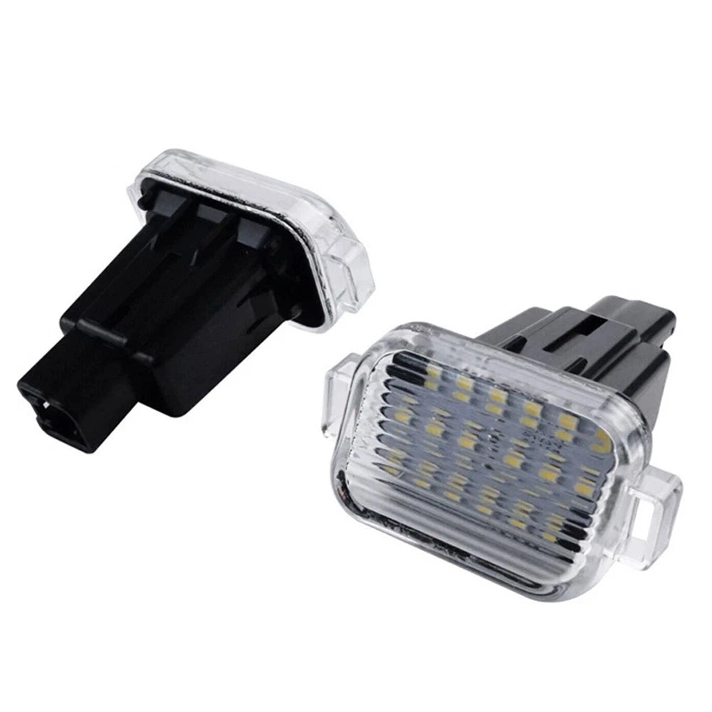 2× Light Number Plate Lamp For Mazda 6 Mazda 3 Hatchback GHK151270B GHK151270A