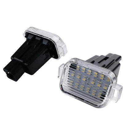 2× Light Number Plate Lamp For Mazda 6 Mazda 3 Hatchback GHK151270B GHK151270A