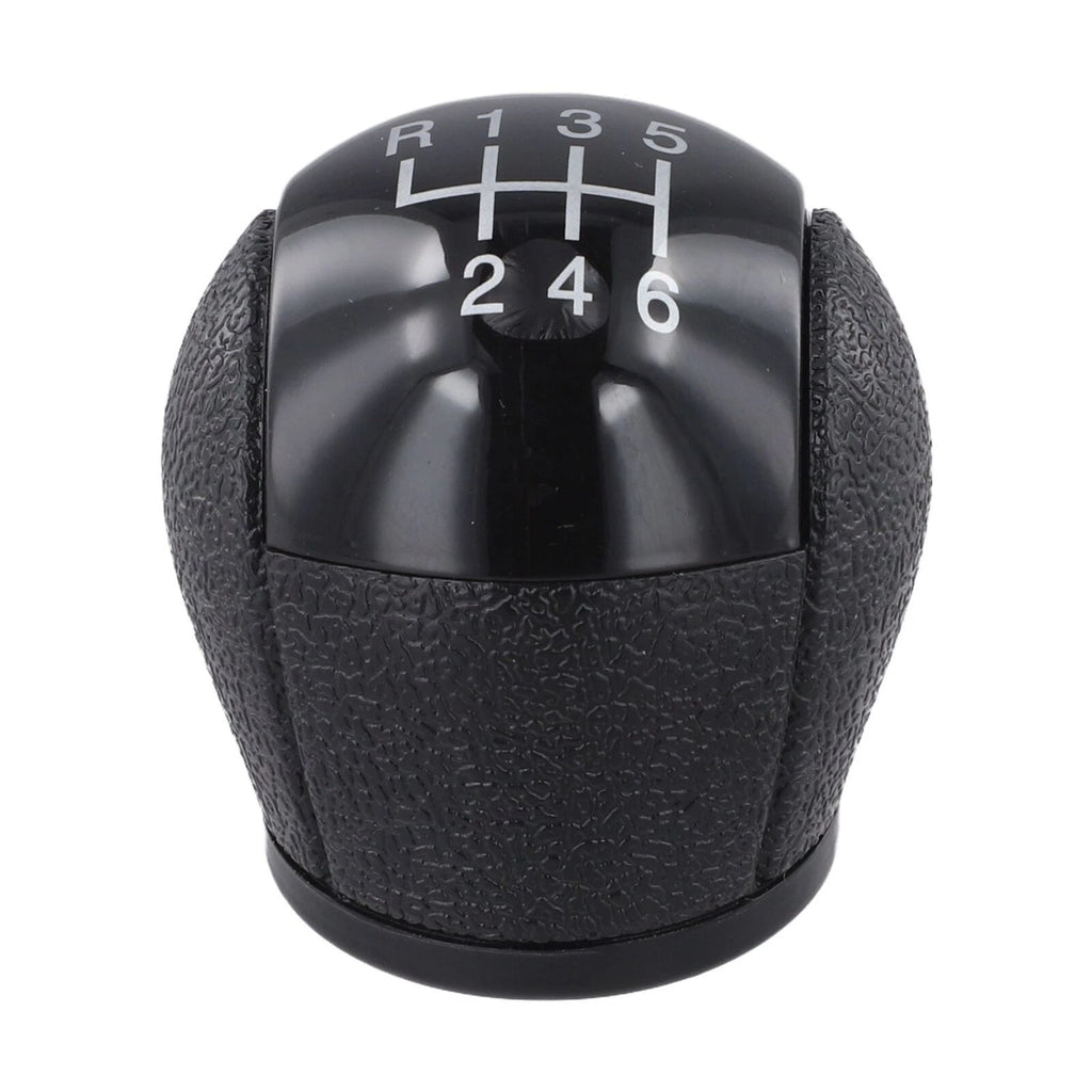 Gear Knob for Ford Transit Mk7 (2006–2014) Black Silver Plastic