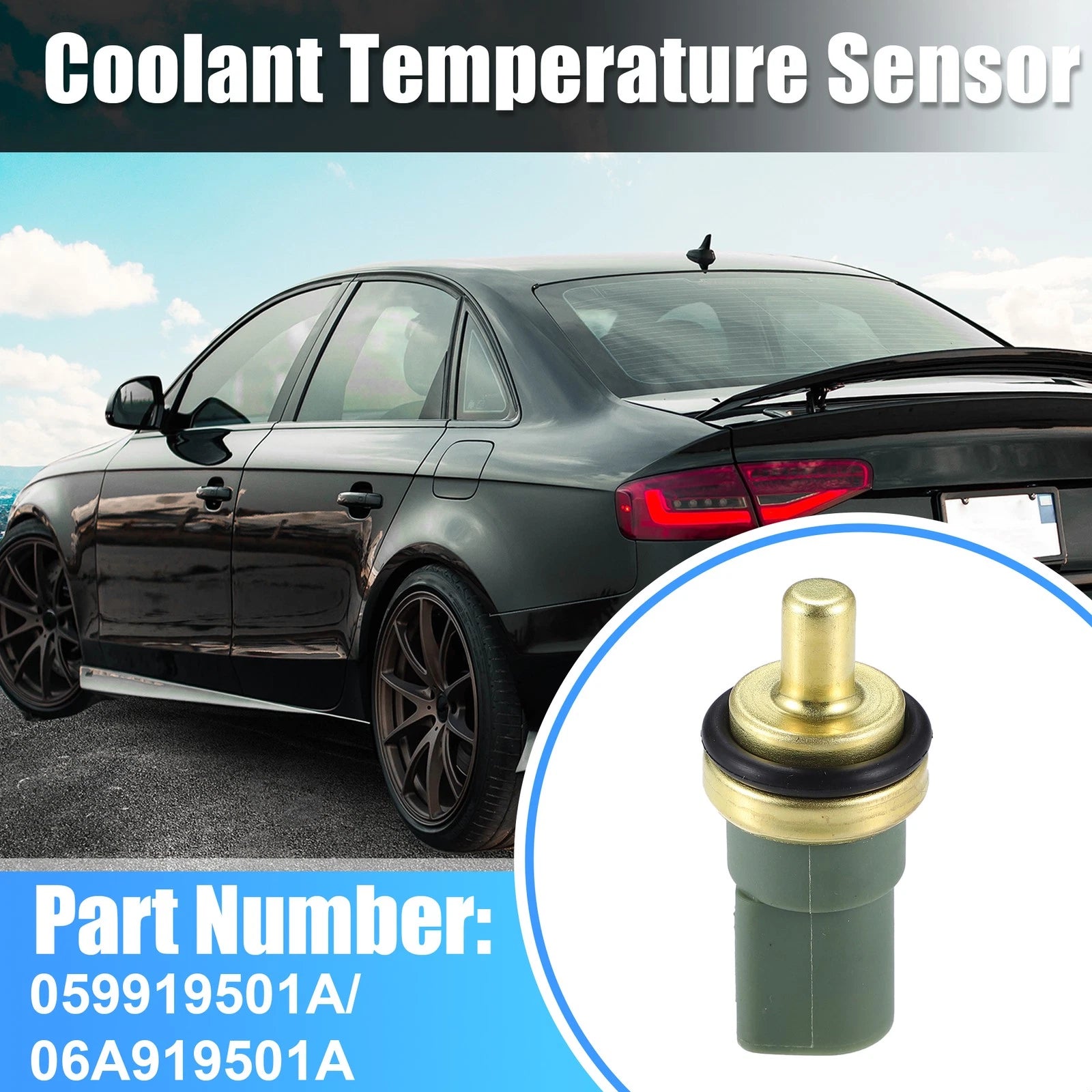 Engine Coolant Temperature Sensor for Audi A4 (2000–2008)