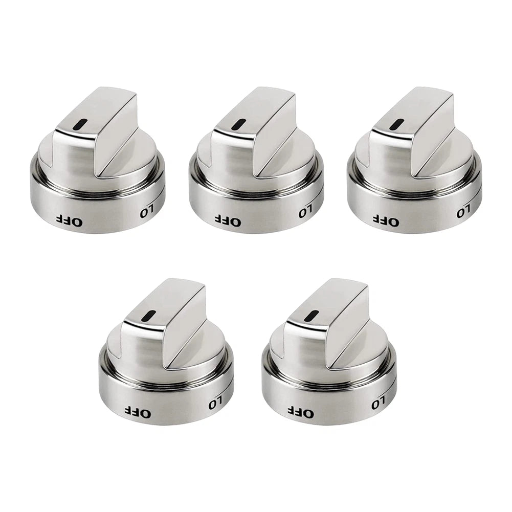 High Temp Resistant Metal Knobs for Oven and Stovetop (Direct Replacement)