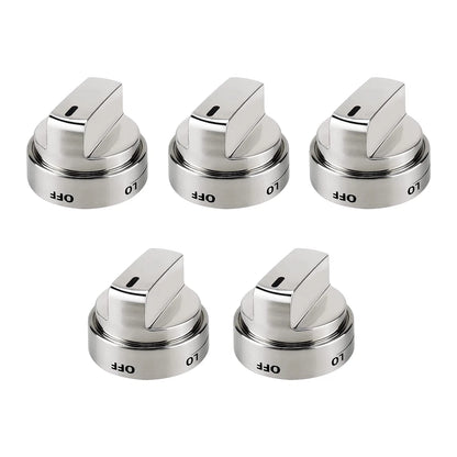 High Temp Resistant Metal Knobs for Oven and Stovetop (Direct Replacement)