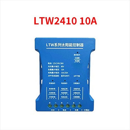 WiFi Enabled Solar Charge Controller 20A for 12V 24V Off-Grid Applications