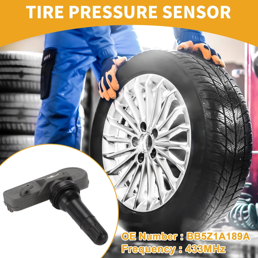 Tire Pressure Sensor Replacement for Ford Escape (2015–2019) 433MHz TPMS