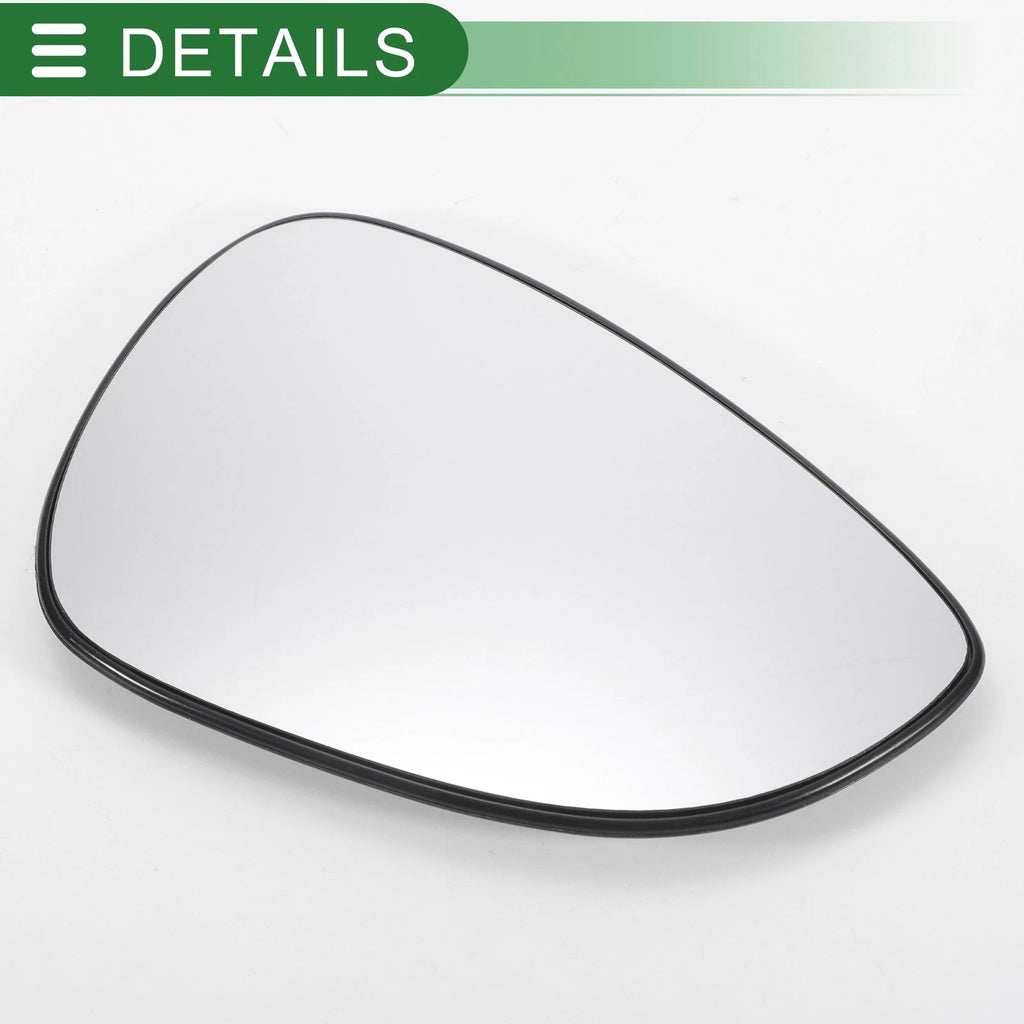 Right Side Mirror Glass Convex Non Heated for Ford B Max (2012–2018)