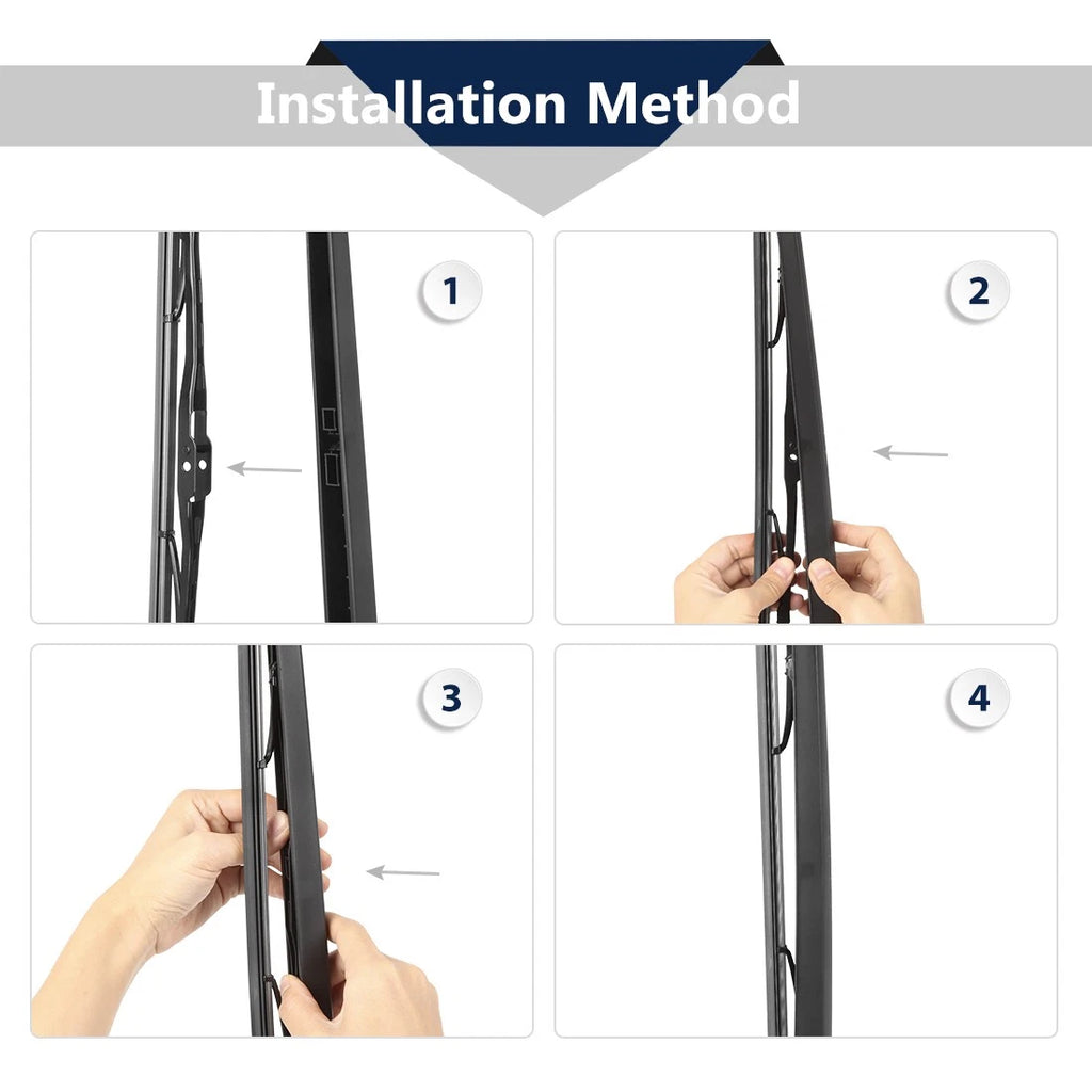 Rear Windshield Wiper Arm Set Replacement for Audi A3 (2003–2013)
