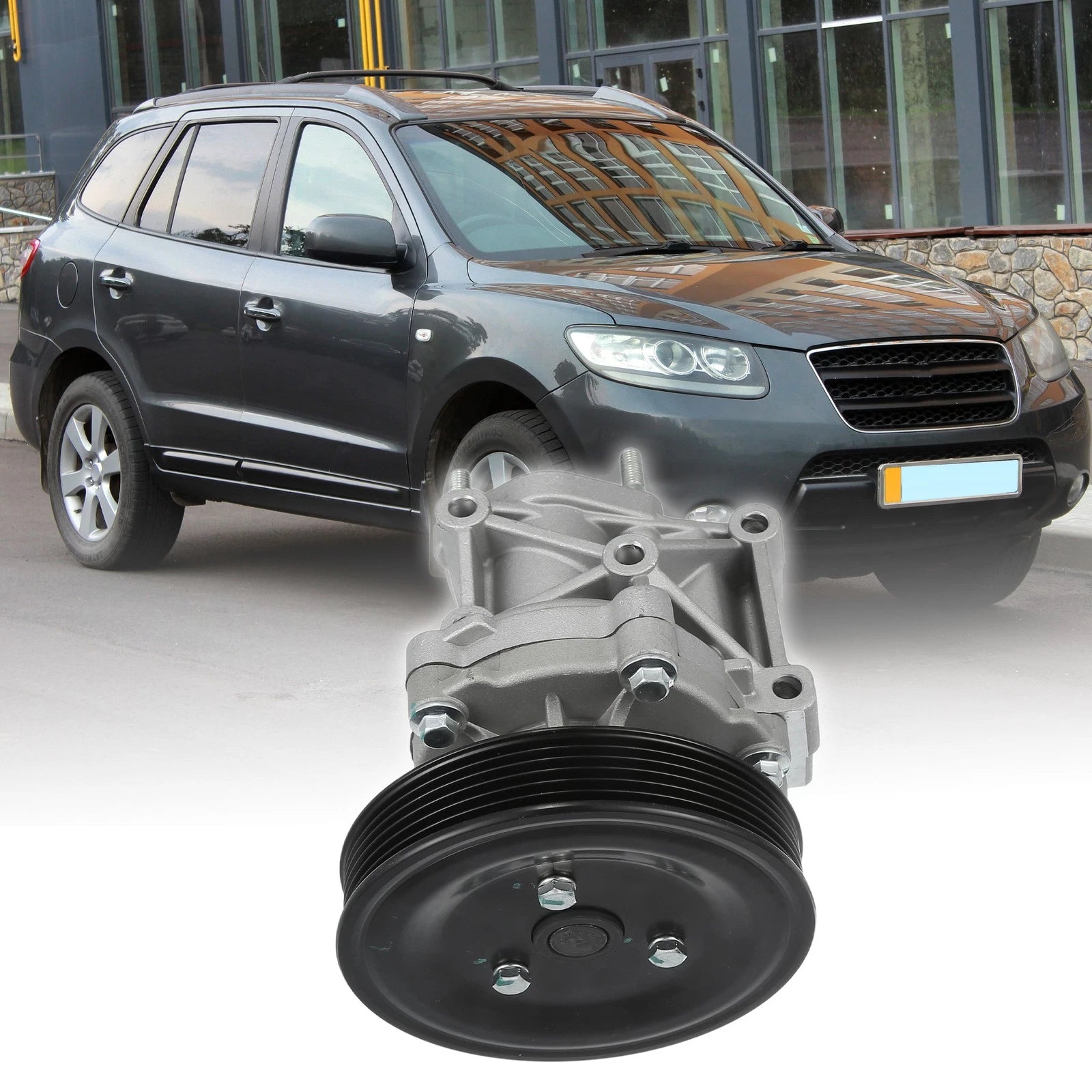 Water Pump Replacement with Gasket Kit for Hyundai Santa Fe (2010–2012)