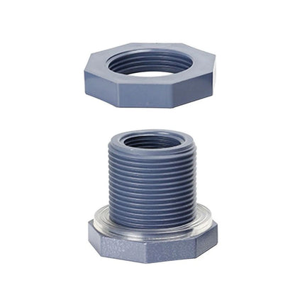 Irrigation Bulkhead Fitting Adapter for (1 Pcs, 4mm Seal Gasket)
