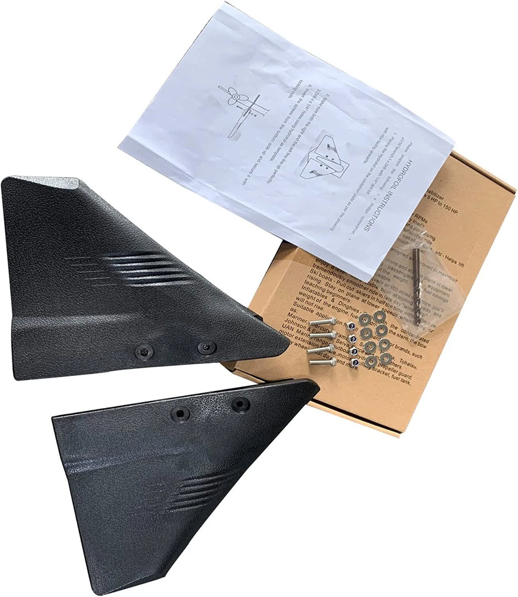 Hydrofoil Stabilizer for Marine Outboard Motor & Stern Drives (Dorsal Fin)